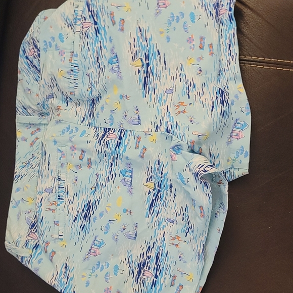 Old navy pixie shorts beach print sz 6 - Picture 6 of 7
